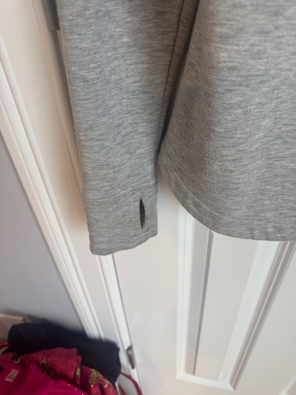 Vineyard Vines Heather Gray Half-Zip Pullover - Picture 4 of 7